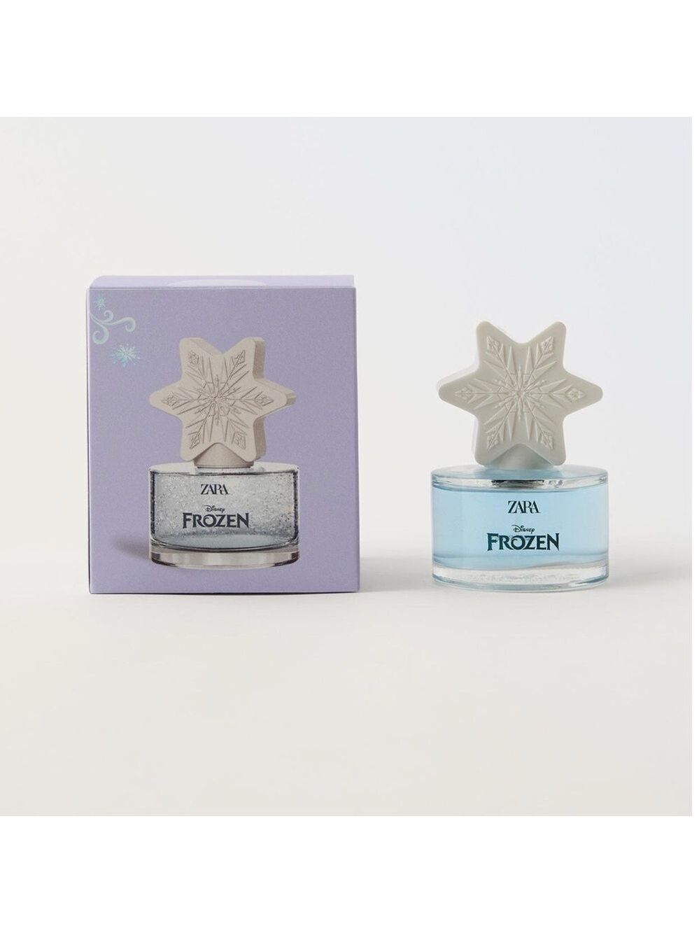 Zara frozen glitter perfume